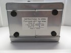 Toy Frontier Safe with Combination Lock Bank, Silver with White Door — photo 6