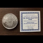 1 oz Silver Proof Mucha Collection #3 Rose / COA #1728 w/Capsule / Free Ship