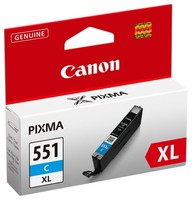 Canon Cli 551XL C Tintenpatrone Cyan (6444B001)