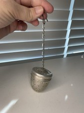 Vintage Aluminum Tea Strainer Infuser