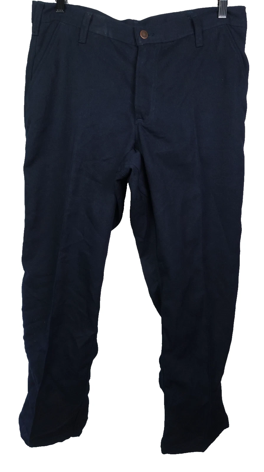 CALPIA 1st Defense Pants Mens 38x29 Blue FR Chino Workwear Wildland USA