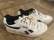 Size 8 Reebok Club C Double Chalk Black Womens