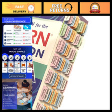 NCLEX-RN Exam Book Tabs - Study Guide, Compre...