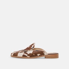 Dolce Vita Women's Bradley Loafer Mule Cocoa Haircalf