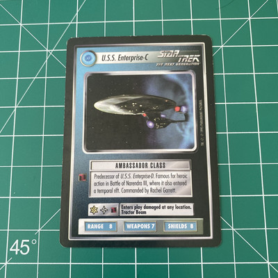 Star Trek CCG - Black Border - USS Enterprise C