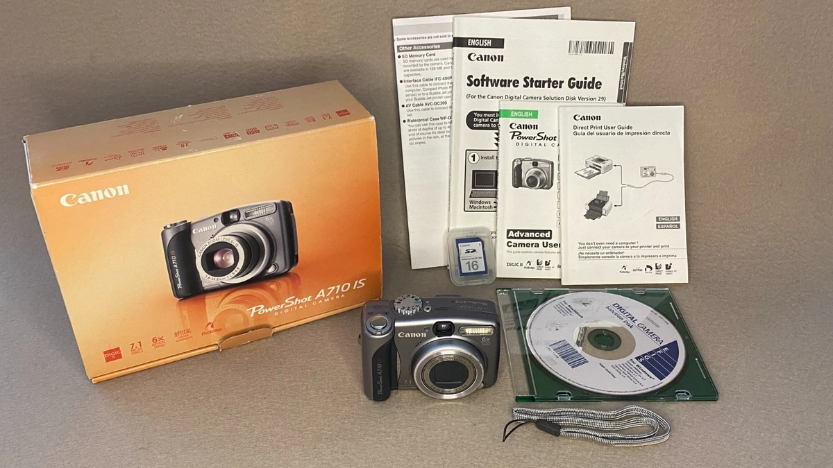 Canon PowerShot A710 IS デジタルカメラ Canon PowerShot A710 IS Digital Cameras for Sale - Shop New & Used
