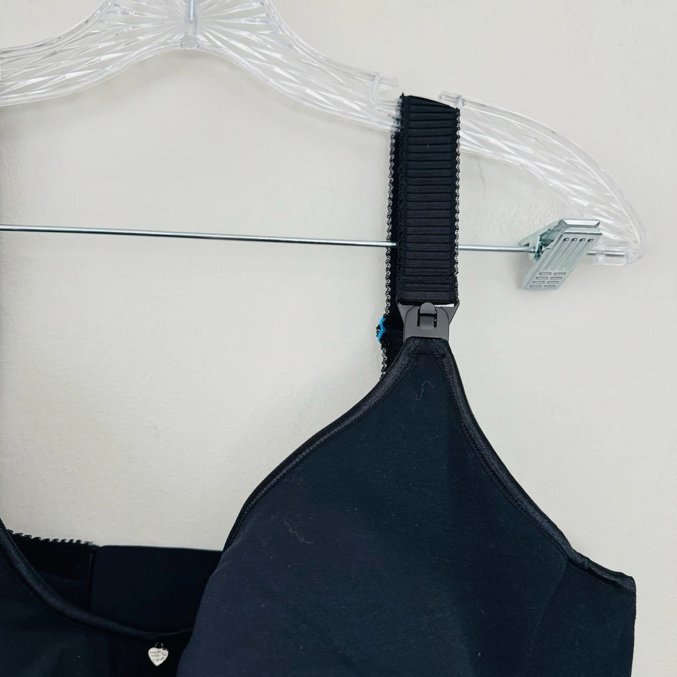 Cake Black Croissant Maternity Bra Women’s Size 42I  - Image 3 of 4