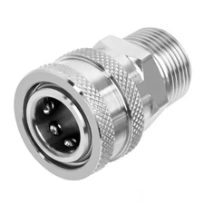 Pressure Washer Quick Connect Fittings, M22-14mm to 3/8 Quick Connect, 5000 P...