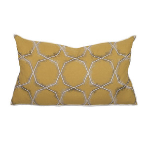 Set 2 Cuscino Thom Filicia Nico Home Collection King Finta Giallo 21x37