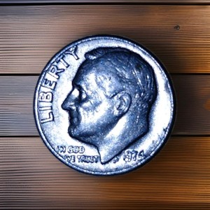 1974 Roosevelt Dime No Mint Mark Nice Collector Coin 