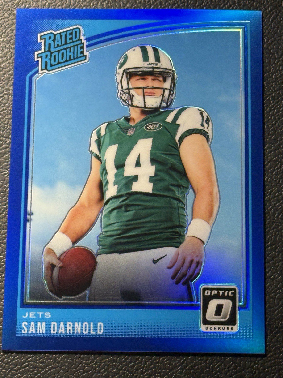 2018 Panini Donruss Optic SAM DARNOLD Blue Prizm /149 Rookie #151