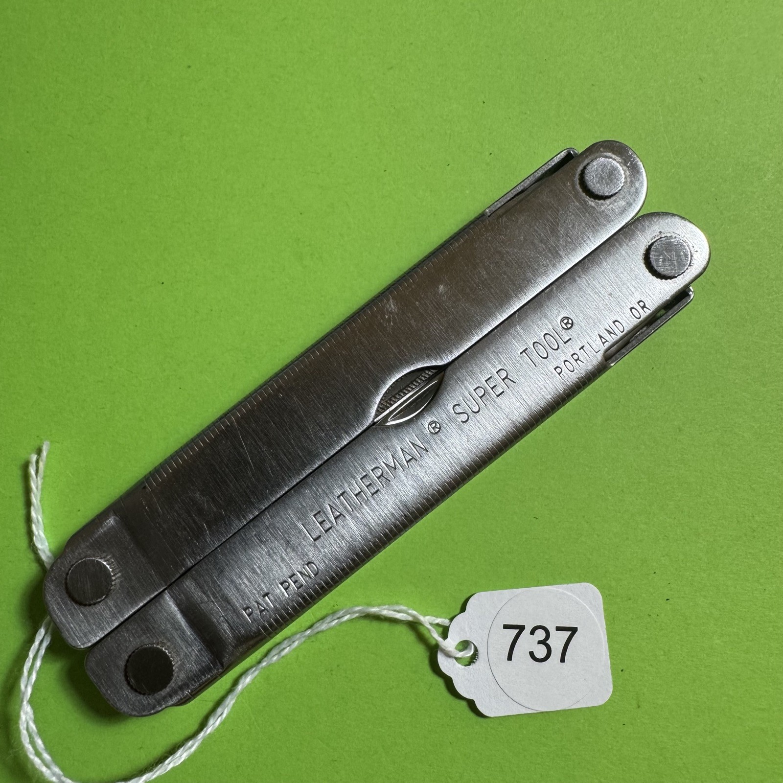 Leatherman Super Tool Plier Multi Tool Pocket Knife Stainless EDC #737