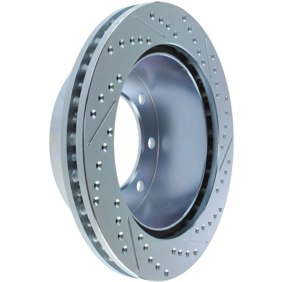 Discos de freno StopTech 227.65071R pasajero trasero lado derecho tracción trasera 4x4 manual para Ford Foto 4 de 4