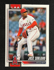 2026 Topps Series 1 Jose Soriano #319 Angels