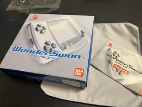 WonderSwan Console Skeleton Blue CIB Complete Free Game US SELLER