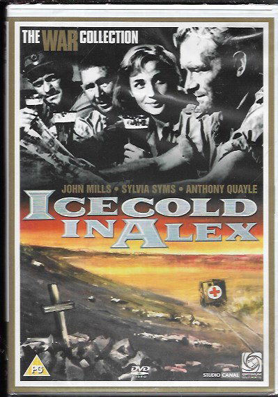 ICE COLD IN ALEX GENUINE R2 DVD JOHN MILLS ANTHONY QUAYLE NEW/SEALED