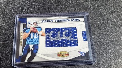 2011 Panini Gridiron Gear - Rookie Gridiron Gems Jake Locker #22 Jumbo...