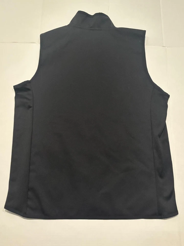 Adidas Game Mode Vest Men’s Full Zip Black White Size L NEW Athletic Training - Image 3 of 4