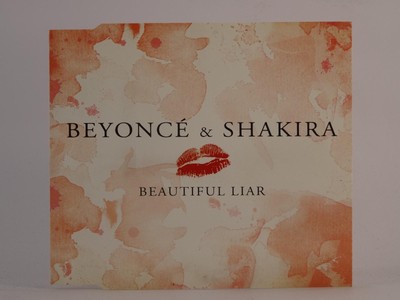 BEYONCE AND SHAKIRA BEAUTIFUL LIAR (J81) 2 Track CD Single including Picture Sle