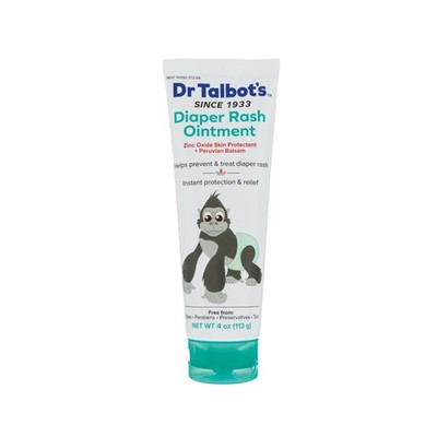 Dr. Talbot's Baby Diaper Rash Ointment - 4 oz - Zinc Oxide Skin 4 Ounce