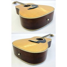 Yamaha FG-300D Dreadnought Acoustic Yezo Spruce Gold Tuners custodia rigida a...