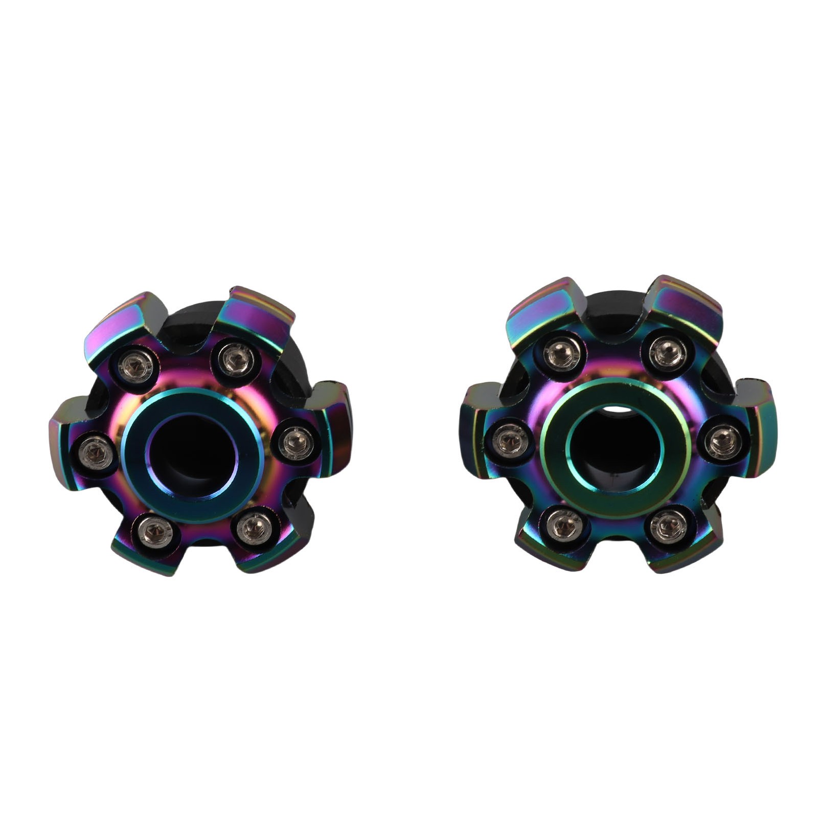 °Pair Of Motorcycle Wheel Front Fork Frame Slider Aluminum Alloy Falling.