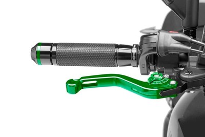 。 36995-RIGHT BRAKE HANDLE GREEN PUIG compatible with HONDA FORZA