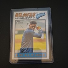Topps Heritage NL All-Stars Ronald Acuña Jr. #55 Image Variation Braves 