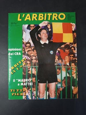 Rivista L'Arbitro Feder. Italiana Gioco Calcio Ottobre 1986 n 4 - Mattei