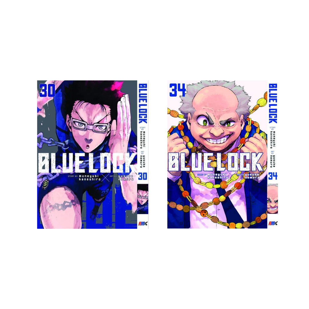 Blue Lock Manga Comic Vol. 1-34 English Version (Set of 5