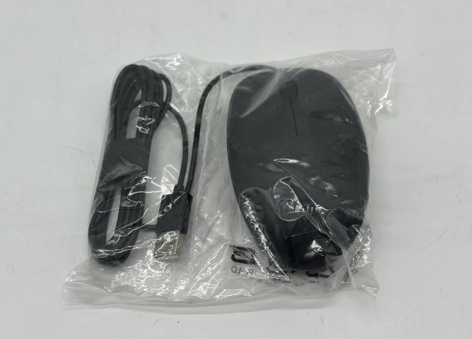 NEW  HP 125 USB Wired Desktop Mouse ( M27537-001 ) Sealed - Image 2 of 4