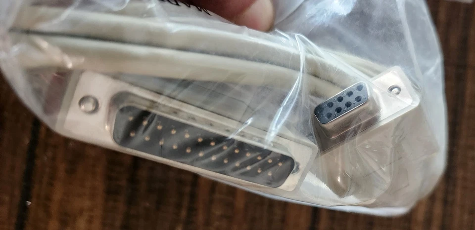 NEW! 5x DB25 MALE to DB9 FEMALE Adapter Cable DB-9 F/DB-25 M Serial/Parallel - Image 2 of 2