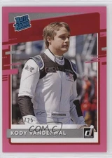 2021 Panini Donruss NASCAR Rated Pink 23/25 Kody Vanderwal #30 Rookie RC 0s2m