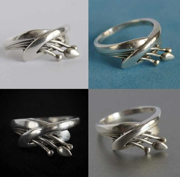 公認 German Vintage Pointed Silver Ring メンズ | consolacaost.org
