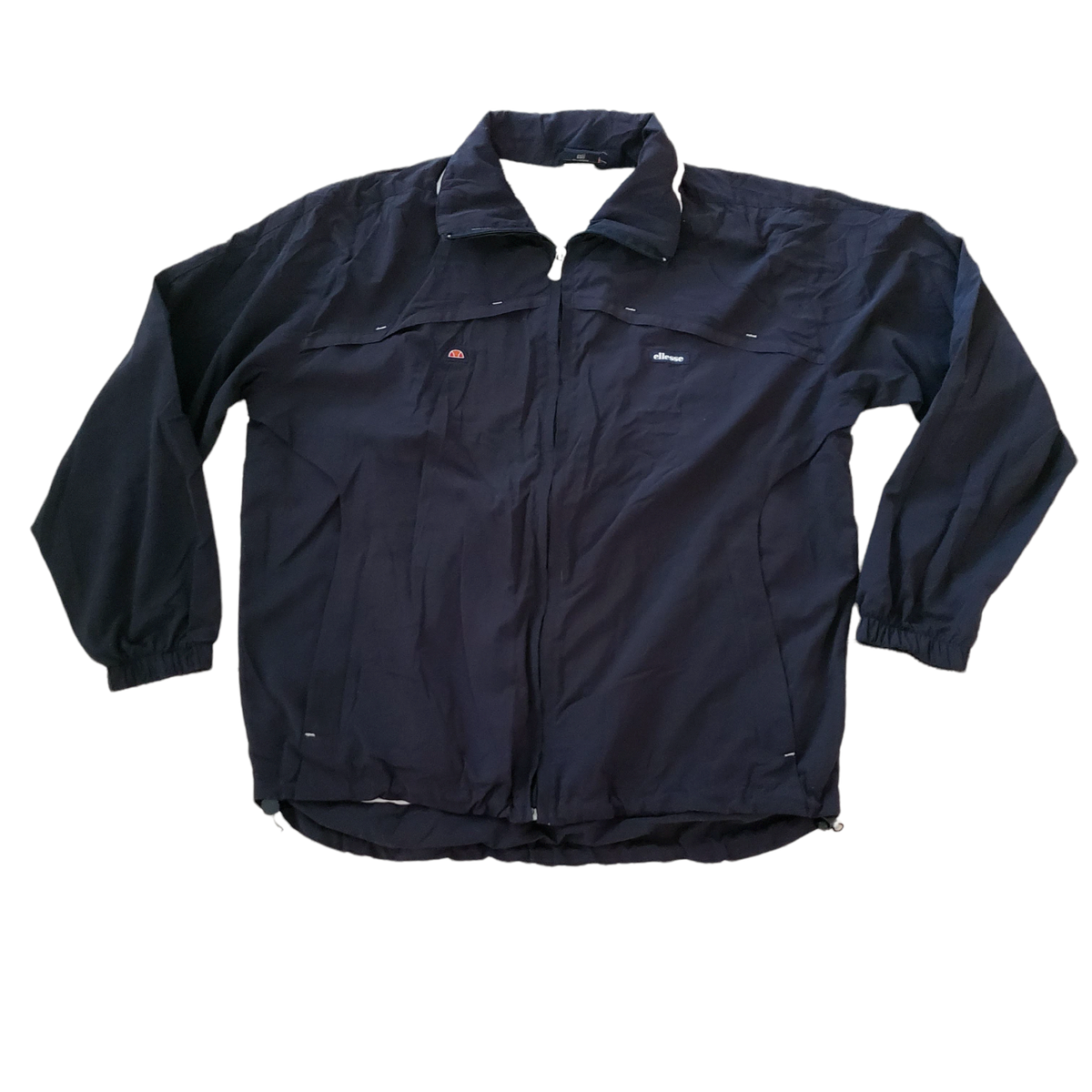 ellesse ジップアップジャケット L グレー ellesse ジップアップジャケット L グレー