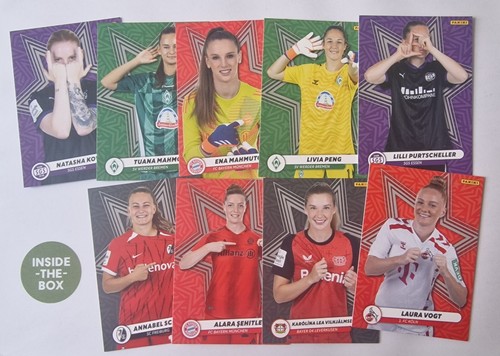 Panini Mujer 2024 25 Bundesliga Rising Stars Set Completo 22 Cartas 1-22 - Imagen 3 de 3