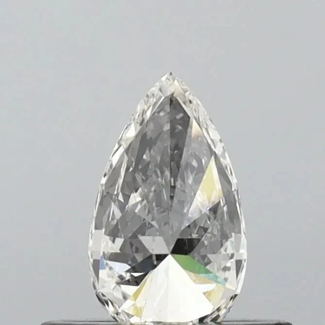 0.29 Ct Natural I/VVS Diamond GIA CERTIFIED Loose Pear Cut 6x3 mm Size - Image 4 of 4