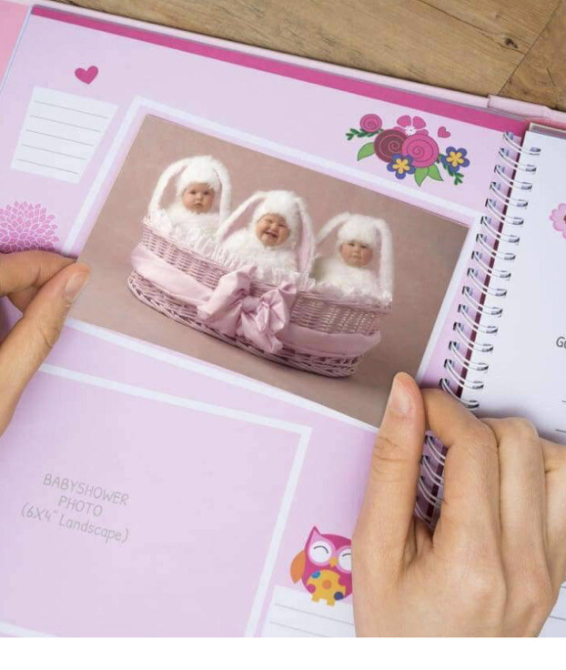 ronica memory book for baby girl
