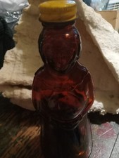 Mrs. Butterworth Pancake Syrup Bottle, Metal Cap.