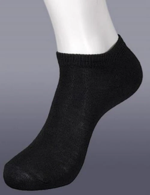 12 pares de calcetines NEGROS tobillo spandex corte bajo talla 9-11 hombres mujeres #70033 BT-A Foto 2 de 4