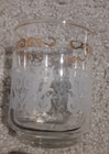 Drinking Glasses set of 8 - Approx 6-7 Ounces each - Gold & White Design — photo 2