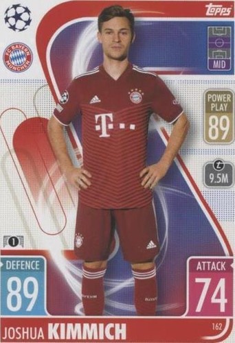 Joshua Kimmich 2021-22 Topps Match Attax UEFA - #162 - FC Bayern