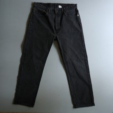 Vintage Levis 505 Jeans Straight Red Tab 38 x 32 Measure 36 x 30.5 Black USA