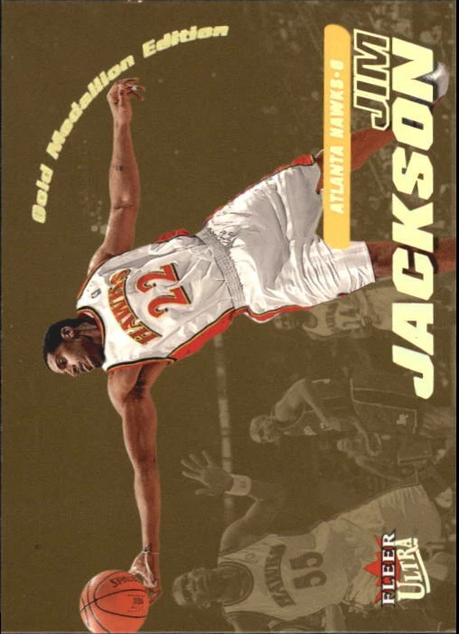 2000-01 Ultra Gold Medallion Atlanta Hawks Basketball Card #181