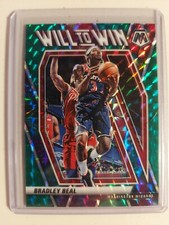2020-21 Mosaic Basketball Bradley Beal Will To Win Green Prizm Insert Wizards #5