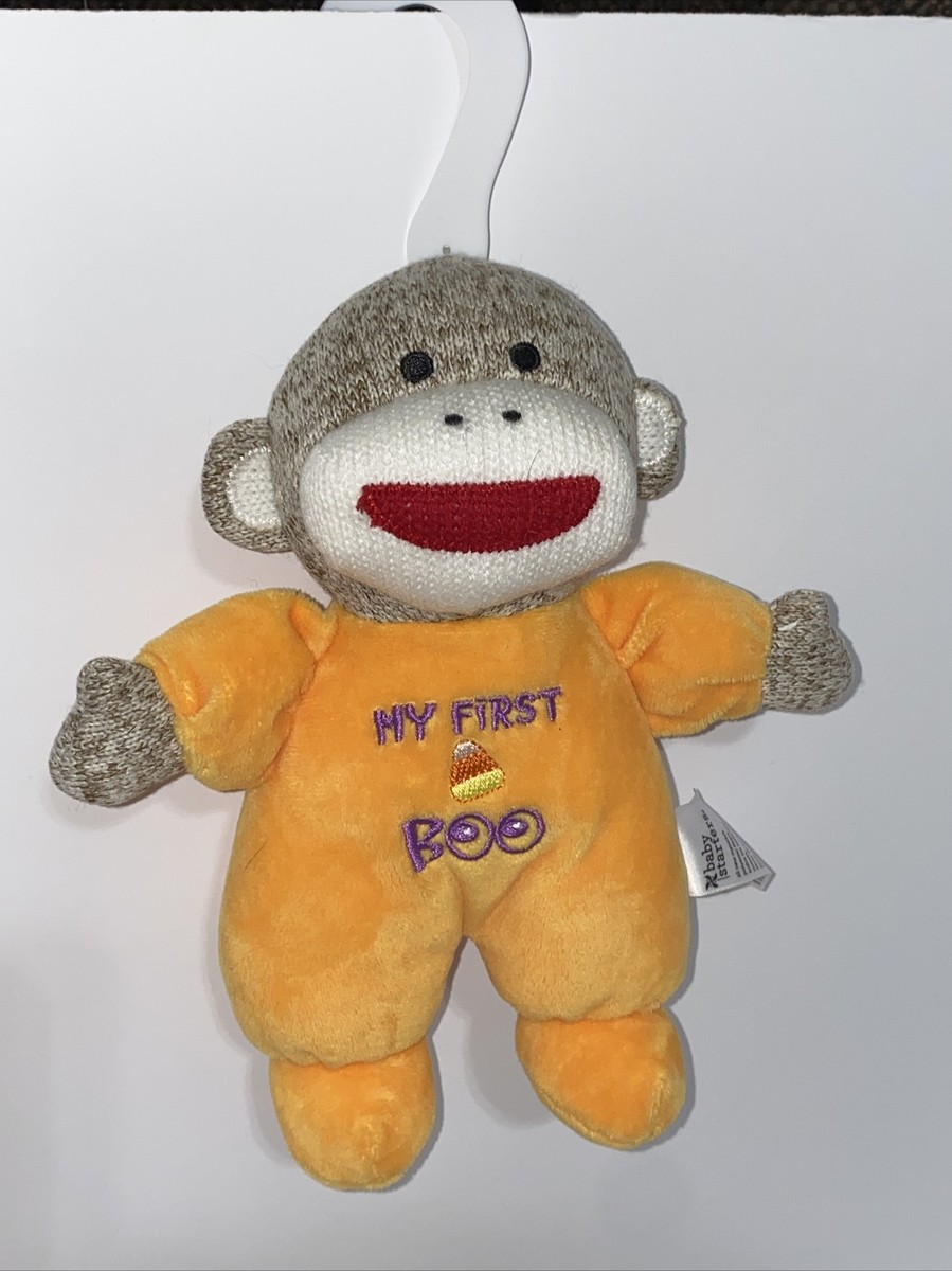 Plush Baby's First Sock Monkey Baby Starters My First Boo