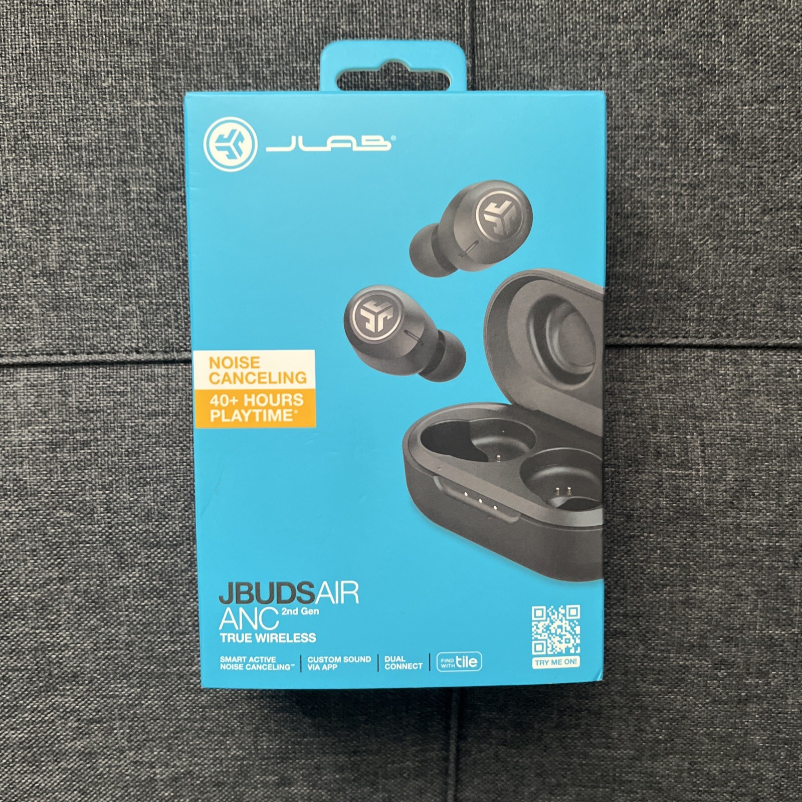 JLab JBuds Air Active Noise Cancelling True Wireless Bluetooth Earbuds