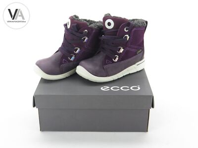 Ecco Biom Vojage Kids Casual Shoe Gore-Tex Violet Size 24