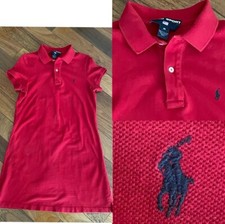 Polo Sport By Ralph Lauren Shirt Dress, Red, Size M