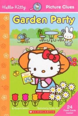 Hello Kitty Garden Party (Hello Kitty, Picture Clues) by Elizabeth B - VERY GOOD
